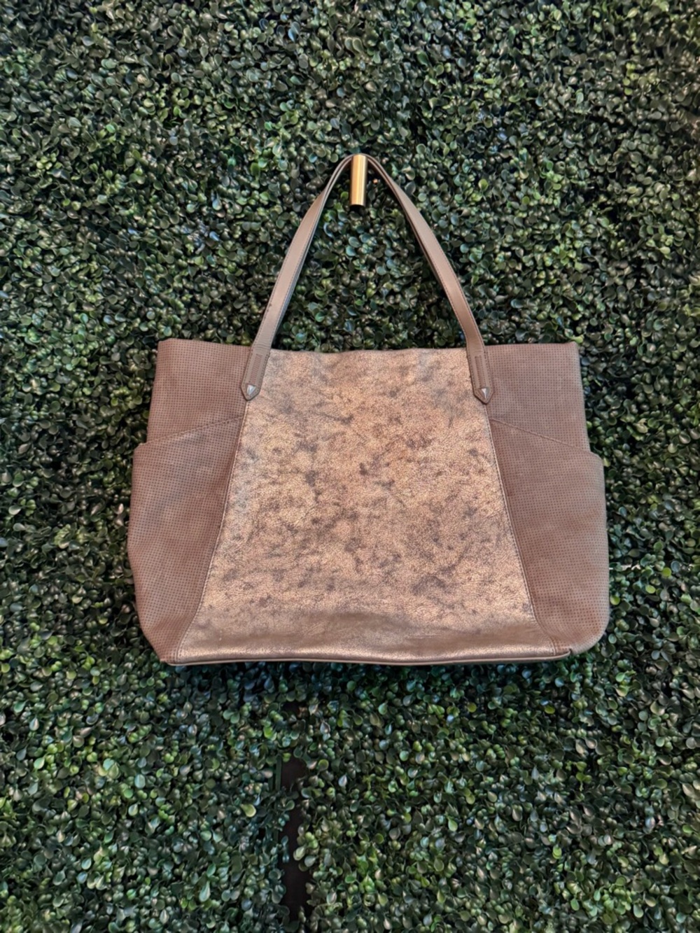 Stella & Dot Brown Leather Tote Bag - Women